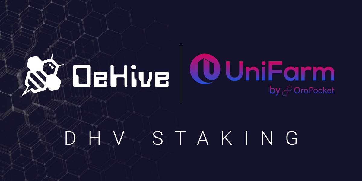 DEHIVE LAUNCHES STAKING ON UNIFARM😱💥